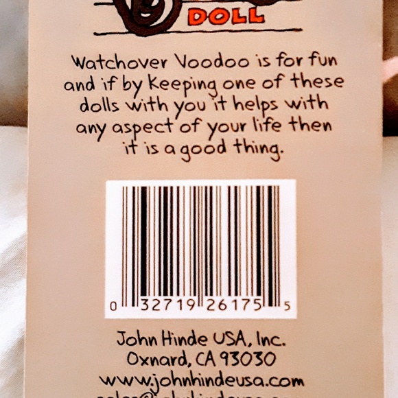 John Hinde Handmade Keychain Voodoo Doll - Picture 3 of 5